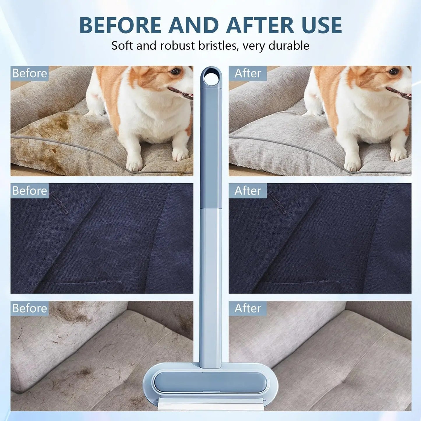 PetSwipes™ – Reinigungswerkzeug für Tierhaare auf allen Oberflächen